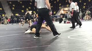 Connor Thorpe (UNI) vs Real Woods (Iowa)