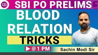 Blood Relation Tricks - Reasoning by Sachin Modi Sir | SBI PO Prelims 2020 - Guidely