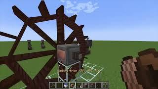 Immersive Engineering: Water wheel (How to Setup)