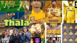 Reacting On CSK || Attitude edits|| IPL || Ft.CrazyHum