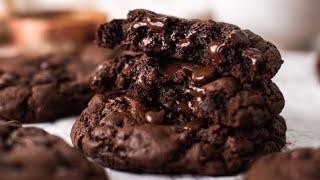 Double Chocolate Cookies, New York City's Most Famous Cookie Recipe! | Levain Bakery | How To Bake!