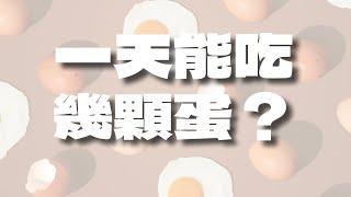 營養師來回答：一天可以吃幾顆雞蛋？