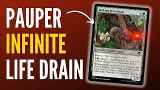 NEW Golgari Broodscale Glee Combo in MTG Pauper is UNBEATABLE!