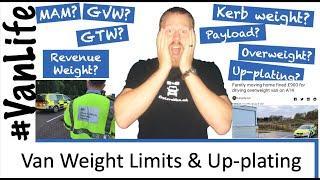 Van overweight? Up-plate? - Van Campervan RV Motorhome - U.K. MAM GVW GTW