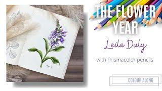 Colour Along | The Flower Year by Leila Duly