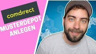 Wie richtet man ein Musterdepot bei der comdirect ein? - Tutorial Video