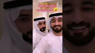 Hamad And Faisal - SUN AND MOON -HH BROTHERS UAE  #shorts #hbrothers #uae