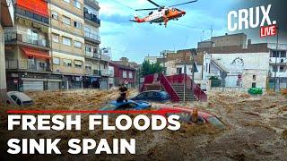 LIVE | Spain Floods Today | Cars Washed Away As New Flash Floods Hit Spain | Flood In Spain