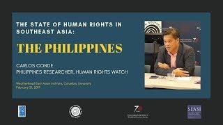 The State of Human Rights in Southeast Asia: The Philippines