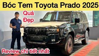 Bóc Tem Toyota Land Cruiser Prado 2025 vừa về đại lý Màu Đen, Giá xe từ 3,46 tỷ to như LC300