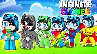 Roblox INFINITE CLONES With CRAZY FAN GIRLS!