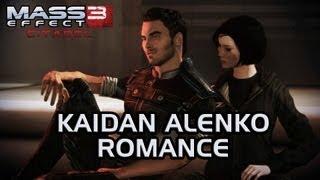 Mass Effect 3 Citadel DLC: Kaidan Romance (All scenes)