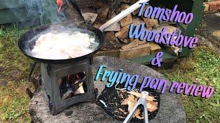 Tomshoo wood stove & Frying pan Review Tomshoo & frying pan Review