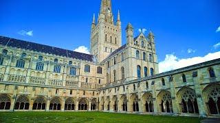 Norwich Cathedral and Riverside Walk, English Countryside 4K