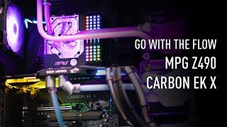 Go with the flow: MPG Z490 CARBON EK X | Gaming Motherboard | MSI