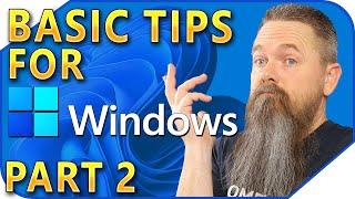 Basic Windows Tips You Might Not Know About Part 2