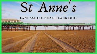 ️ST ANNE’S Lancashire, quiet seaside town near Blackpool | Ashton Gardens | St Anne’s Pier️