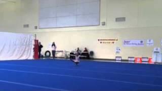 Dasha Yurkevich rhythmic gymnastics floor routine 2011