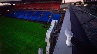 Climbing Liverpool FC Stadium (Anfield)