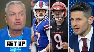 GET UP | "Josh Allen deserves to win MVP!" - Rex Ryan rips Dan O. ranks Joe Burrow in the MVP race