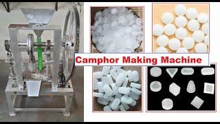 Camphor Making Machine Low price Coimbatore  Camphor Tablet making machine  Camphor Making Business