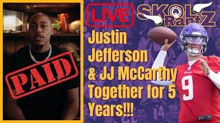 Justin Jefferson and JJ McCarthy Together for 5 Years!!! | Minnesota Vikings