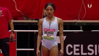 2024 New Balance Indoor Grand Prix | Women's Long Jump | Tara Davis-Woodhall 3rd Attempt