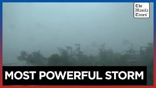 Super Typhoon Yagi slams into Vietnam with intense downpour