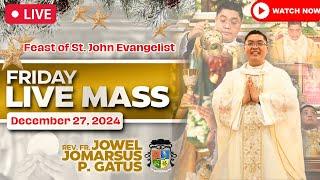 FILIPINO LIVE MASS TODAY ONLINE II DECEMBER 27, 2024 II FR. JOWEL JOMARSUS GATUS