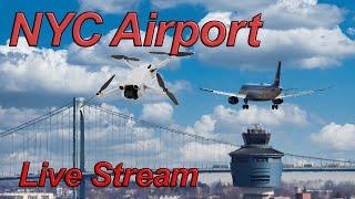 NYC Airport - live airport stream & maybe drones!