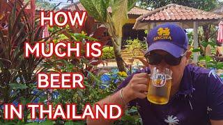 WHAT DOES BEER COST IN THAILAND IN 2022