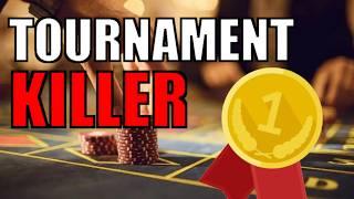 This NEW Strategy DOMINATED A Roulette Tournament | The "Reversed Triple Exit" System