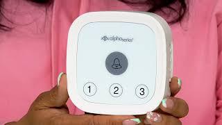 Alpha Series Wireless Doorbell w/ Motion Sensor Alarm by Swann on QVC