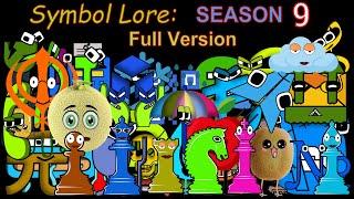 Symbol Lore: SEASON 9. Full version. All Parts | Number/Alphabet Lore animation (Shape Lore)