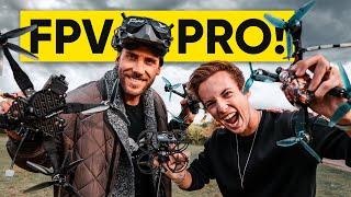 BEGINNER meets FPV PRO PILOT! (I Crashed His Drone...)