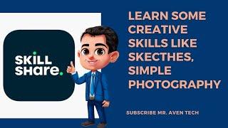 What is skillshare app explain in telugu