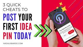 Post Your First Idea Pin Today: 3 Quick Cheats to Make Story Pins Fast