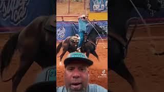 One-Armed Cowboy Takes On The Rodeo World! #Rodeo #teamroping #teamropingevents #upload #reaction 