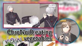 chronoir eating raw vegetables | Nijisanji eng subs