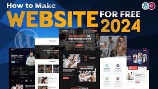 How to Build a Website with Wordpress 2024 - Wordpress Tutorial For Beginners 2024