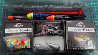Crivit Float / Bottom Fishing Set 78 piece with LED Float from Lidl (Tackle Review)
