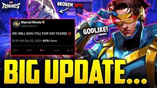 Marvel Rivals Keep Getting BIG NEWS... (Cyclops, 100 Years Ban, New Skins  & Surrender Update)