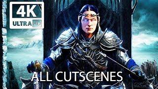 SHADOW OF MORDOR: The Bright Lord DLC All Cutscenes (Game Movie) 4K 60FPS Ultra HD