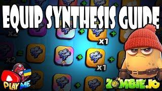 HOW TO MAKE MYTH+4 EQUIPMENT? - ZOMBIE.io Potato Shooting Equipment Synthesis Guide