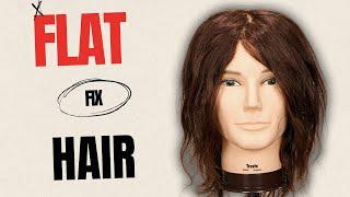 How to Fix Flat Hair