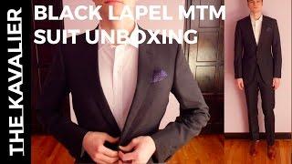 Unboxing My Black Lapel Super 110s Made to Measure Suit | Custom Suit Review