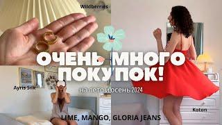 ЛЕТНИЕ ПОКУПКИ+ПОКУПКИ НА ОСЕНЬ: Lime, Mango, Ayris Silk, Gloria Jeans, Wildberries - СКИДКИ ВЕЗДЕ!