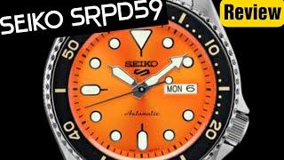 Orange Crush -Seiko 5 SRPD059 Full Review