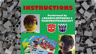 LEGO TRANSFORMERS INSTRUCTIONS