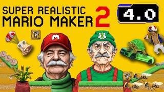 Version 4.0 Updates in Super Realistic Mario Maker 2!